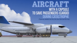 究極に安全な飛行機ｷﾀ━(ﾟ∀ﾟ)━! ※画像・動画※ 航空エンジニアが安全性を飛躍的に高めるシステムを提案