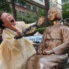 岸田外相「少女像は適切に移設」 韓国政府「勘違いするな 少女像は撤去しない」
