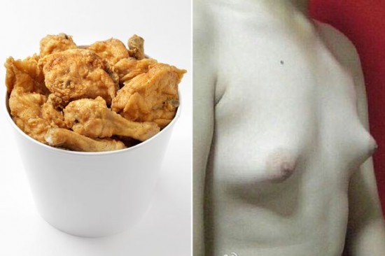 breast man fried chicken
