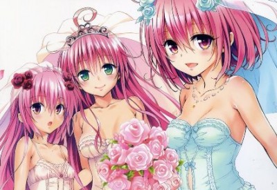 ToLOVEる下着ウエディングを女性コスプレイヤーさん達が再現した結果 ⇒ 画像