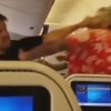 成田ANA機内で乗客が殴り合いの喧嘩＜動画とGIf＞映像撮影の乗客が状況説明へ