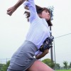 【悲報】稲村亜美さんの始球式 どんどんエッチになる →動画像