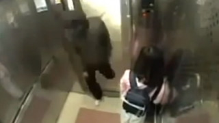 【暴行悲報】暴漢とエレベーターに乗り合わせてしまった少女 →GIFと動画