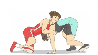 【裏山攻防】少年と少女のレスリング動画 激しすぎワロタｗｗｗｗｗ
