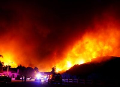 【悲報】山火事ビフォーアフターがヤバい… カリフォルニアで1000人以上行方不明