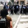 【炎上】香港で感動演説したオバちゃん  至近距離から顔面を撃たれる衝撃映像「世界中から警察に怒り」