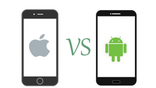 『iPhone』と『Android』を比較した風刺画 これどういう意味なんだろ？