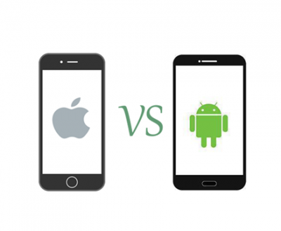 『iPhone』と『Android』を比較した風刺画 これどういう意味なんだろ？