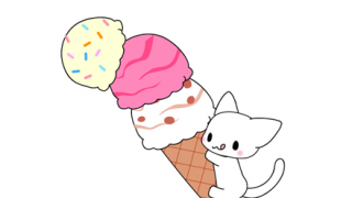 【動画】猫さん、アイスクリームを初めて食べた結果 ⇒