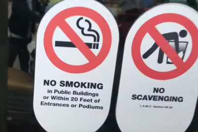 【動画】元自衛隊員が外国人に路上喫煙を注意した結果