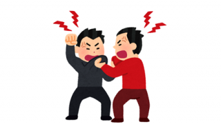 【大ダメージ】中国人さん、暴力を使わずに喧嘩をしてしまう【→動画】