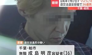 【顔あり】千葉県柏市のひょっこり男、逮捕！