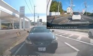 【動画】三重で無保険＆車検無しのマークXに当て逃げされてしまう事故。