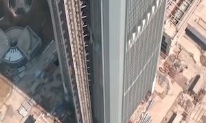 【動画】中国にある未完成のまま開発が止まった超高層ビル「高銀金融117」