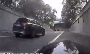 【動画】どうしてそうなった。中国で起きた悲惨な事故の車載映像。