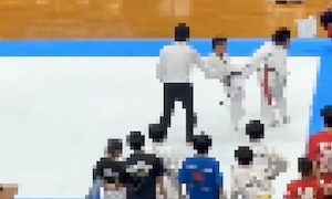 【動画】キッズ空手の試合で大炎上。手足麻痺救急搬送、頸椎捻挫で全治3週間。