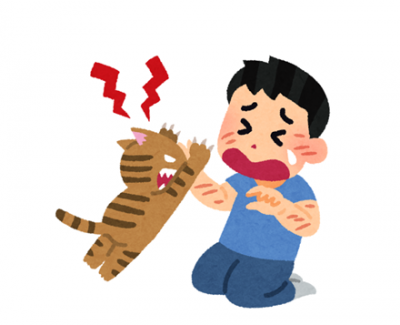 【悲報】病院で大暴れした猫さん、拘束される【→画像】
