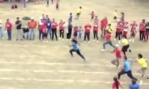 オリンピック2連覇のフレイザー・プライスが保護者競争で再び圧勝（ノ∇`）