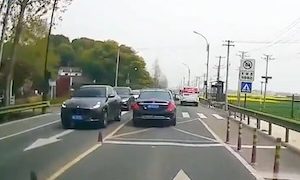 【動画】中国の運転手の民度（笑）そうなるの想像できるだろ（笑）