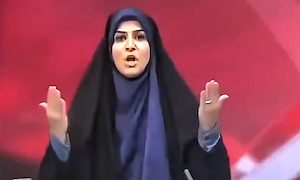 【動画】イラン国営テレビ、生放送中に空爆を受けて背景が吹っ飛んでしまう。
