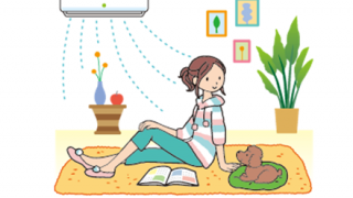 【節電定期】効率よくエアコン（冷房）を効かせる有能アイデア ⇒