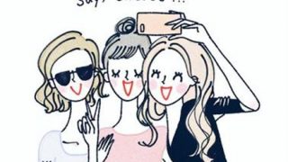 【画像】ま～んさん、片乳まる出しで記念撮影・・・？