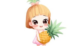 【動画】中東の女の子、パイナップル🍍売ってます♪