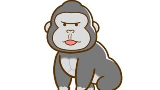 【動画】ゴリラ🦍、回転しながら移動する