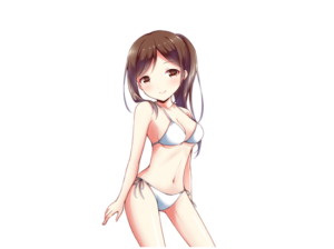 【画像】カワイ子ちゃん、ビキニ水着の隙間からトレジャーハント!