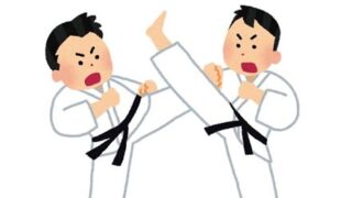 【動画】習いに来てる小学生をボコボコに殴る蹴る空手指導者www
